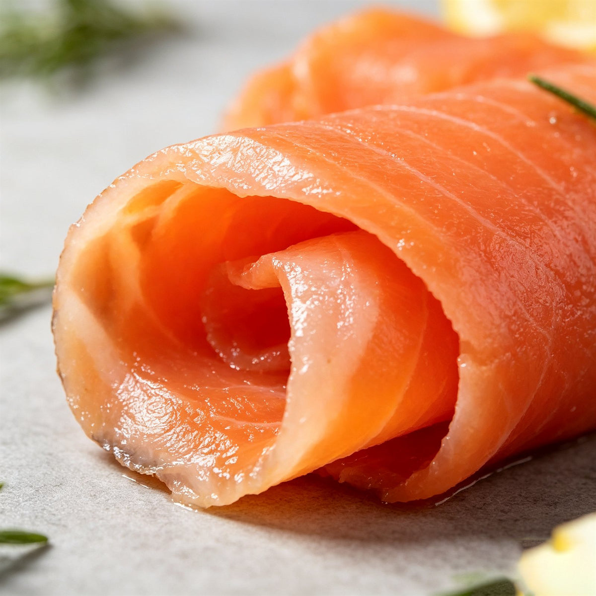Smoked Salmon Slices
